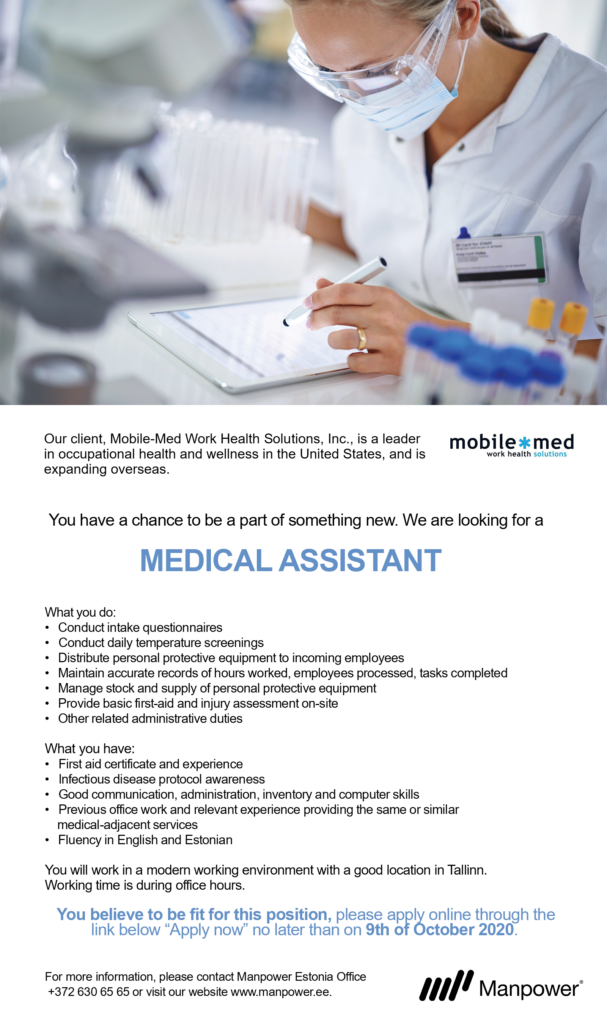 medical assistant assignment jobs